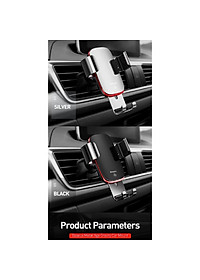 Giá Đỡ Điện Thoại Baseus Gắn Lỗ Điều Hòa Xe Hơi - Hàng Chính Hãng