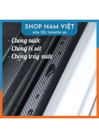 Băng Keo Carbon 3D Nhám Trang Trí Ô tô, Decal Dán Xe Chống Trầy Xước