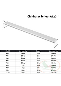 Đèn led Chihiros A 30, 35, 40, 45, 50, 60, 80, 90, 120 cm series A1 quang phổ bể thủy sinh cá tép bán cạn
