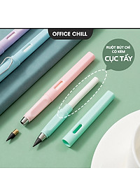 Bút Chì Vĩnh Cửu Không Cần Gọt Đầu Bút Chì HB 500.000 từ, Cây Bút Chì Nhiều Màu Sắc Thời Trang Có Tẩy Và Ngòi Thay Thế Với Thiết Kế Thông Minh