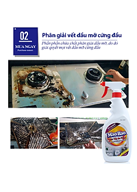 Combo 03 chai Nước Tẩy Đa Năng Mao Bao 600ml