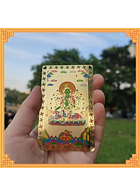 Thẻ phù Tara Sanh bằng đồng