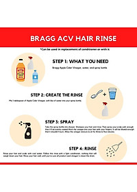 Giấm Táo Hữu Cơ Bragg Organic Apple Cider Vinegar 946ml