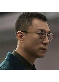 Gọng Kính Cận, Kính Giả Cận Nam Nữ Mắt Vuông Nhỏ Xíu, Độc Lạ, Full Đen, Trong Suốt - BLUE LIGHT