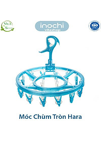 Móc Treo Quần Áo, Móc Treo Đa Năng Hara, Bộ Sưu Tập Móc Quần Áo Người Lớn Nhựa Cao Cấp Inochi