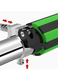 Xà Đơn Gắn Cửa MAC80-2018 có điều chỉnh kích thước (80-100cm)