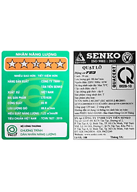 Quạt Điện Đứng 7 cánh Senko LTS1636 - Giao Màu Ngẫu Nhiên - Hàng Chính Hãng