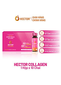 Bộ 2 hộp nước nấm Đông trùng hạ thảo Hector Sâm và Hector Collagen ( 20x50ml)