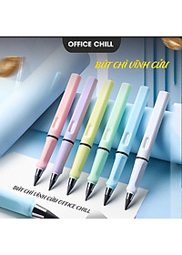Bút Chì Vĩnh Cửu Không Cần Gọt Đầu Bút Chì HB 500.000 từ, Cây Bút Chì Nhiều Màu Sắc Thời Trang Có Tẩy Và Ngòi Thay Thế Với Thiết Kế Thông Minh