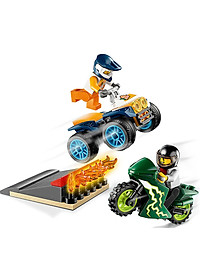 Đồ Chơi Lắp Ráp Lego City Biểu Diễn Nhào Lộn 60255 (62 Chi Tiết)