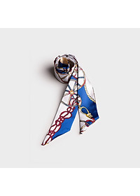 Khăn lụa Yuumy ( Thời trang nữ trang trí túi xách - Khăn vải YK1 )