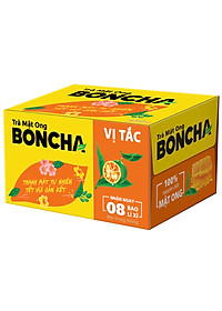 Thùng 24 Chai Trà Mật Ong vị Tắc BONCHA 450ml bao bì Tết
