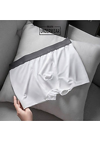 Quần lót nam, quần boxer nam cao cấp chất thun lạnh kháng khuẩn co giãn 4 chiều phong cách nam tính - BASIC