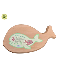 Khay Ăn Cho Em Bé Hình Con Cá Bằng Gỗ Beech - Đồ Gỗ Nhà Bếp Thương Hiệu Trường Sơn
