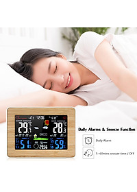 Trạm thời tiết không dây màng hình LCD