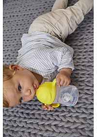 b.box Bình nước 360 độ cho bé tập uống nước 240ml - Vàng Chanh