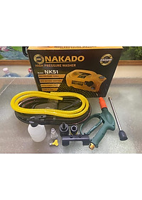 Máy rửa xe áp lực cao NAKADO S1 - Công suất 2500W - JAPAN Technology