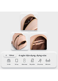 Balo Yuumy ( Thời trang nữ tiện lợi cỡ trung - Balo da Seasand YBA66 )