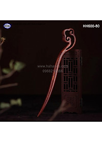 Trâm cài tóc bằng gỗ Cẩm Lai/Trắc (Đủ kiểu dáng) HH600 - phong cách cổ trang, điêu khắc sang chảnh HOT TREND cho nữ  - HAHANCO