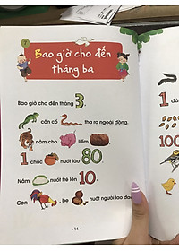 Đồng dao tư duy hình ảnh cho bé tập nói tập đọc