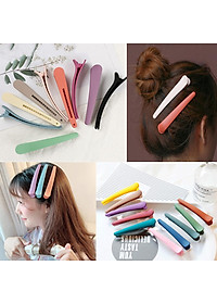 Combo 3 Kep Tóc Mỏ Vịt Nhiều Màu Hàn Quốc Loại Xịn Cực Bền Siêu Đáng Yêu – Giao Mầu Ngẫu Nhien – MP130