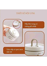 HỘP ĐỰNG CƠM GIỮ NHIỆT, HỘP CƠM INOX 3 TẦNG CAO CẤP KÈM TÚI ĐỰNG + HỘP ĐŨA MUỖNG - HÀNG CHÍNH HÃNG