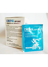 COMBO 5 GÓI BỘT PHA NƯỚC UỐNG VÀ BÙ CHẤT ĐIỆN GIẢI ORESOL DRINK SPORTS VỊ CHANH LEO –  GÓI 8GAM