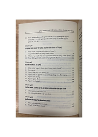 Sách - Giáo trình luật tố tụng hành chính Việt Nam