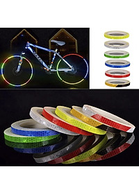 Cuộn Đề Can (Decal) Phản Quang Dán Trang Trí Viền Thân Xe Đạp, Xe Máy, Ô tô An Toàn Ban Đêm Nổi Bật (8 mét) Mai Lee