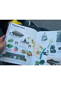 Combo 2 cuốn (Bìa cứng) CHUNG MỘT NGÔI NHÀ; ĐẤT NƯỚC GẤM HOA – ATLAS 54 DÂN TỘC VIỆT NAM – NXB Kim Đồng