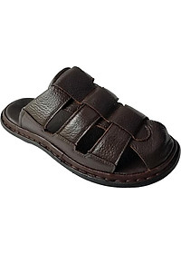 Dép Nam Bít Đầu Da Bò BIGGBEN Cao Cấp DN255