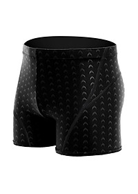 Quần Bơi Nam Đen Dáng Đùi Họa Tiết Vảy Cá Phong Cách Chuyên Nghiệp SZone SQB109