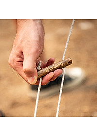 Đồ cắm trại bộ 2 móc tăng khoá gỗ Naturehike campoutvn căng lều du lịch dã ngoại A239