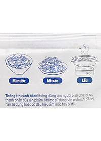 Combo 6 gói Mì Không Gói Gia Vị Ottogi 110G