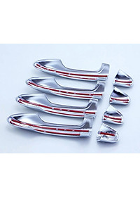 Bộ 4 Ốp Trang Trí Tay Cửa Cho Xe Toyota Vios 2019