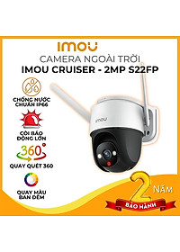 Camera IP Wifi IMOU Cruiser S42FP 4MP S22FP Quay 360 độ, Cruiser SE S41FP 4M, S21FP Có Màu Đêm - hàng chính hãng