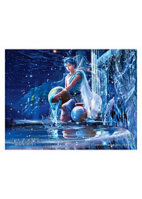 Tranh xếp Hình Tia Sáng  Cung Bảo Bình Tia Sáng (475 Mảnh Ghép)