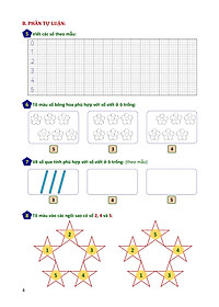 Phiếu bài tập cuối tuần Toán 1 - Biên soạn theo chương trình mới (Sách màu)