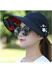 Mũ che nắng nón chống nắng đẹp thời trang nón đi chơi, nón chụp hình và nón đội kèm mũ bảo hiểm che nắng và chống nắng cực mát