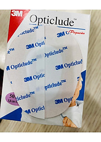 Miếng băng dán mắt 3M Nexcare 1537 (dùng cho trẻ nhỏ hơn 4 tuổi), 50 miếng/hộp ( mẫu mới)