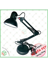 (Loại Tốt) Đèn Bàn Chống Cận Học Tập Làm Việc KhoNCC Hàng Chính Hãng Có Đế Và Chân Kẹp Bàn Cho Học Sinh - Sinh Viên - Dân Văn Phòng - KLVQ-1315-DCKB