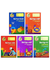 Chuẩn Bị Cho Bé Vào Lớp Một - Dành Cho Hs Mẫu Giáo Lớn (Túi 5 Cuốn)