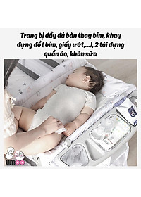 Giường cũi trẻ em đa năng Umoo UM-08108