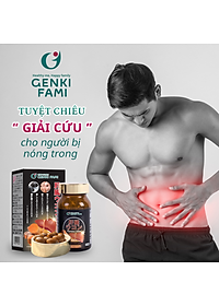 Viên Uống Bổ Gan Kanzo Ukon Genki Fami Nhật Bản, Hỗ Trợ Giải Độc, Tăng Cường Chức Năng Gan (90 viên/30 ngày)