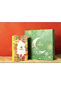 Bộ hộp Bánh trung thu 4 bánh 1 trứng 150g - Phát Đạt - Thành Long - 600g - VIỆT NAM