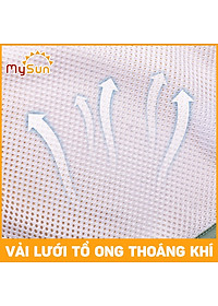 Điệu địu vải cho em bé sơ sinh 4 tư thế có đỡ cổ đa năng an toàn 1 2 3 4 5 6 12 tháng tuổi MySun