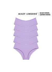 Combo 5 Quần Lót Nữ Cotton Thiên Nhiên Being Me Miley Lingerie- Màu Tím