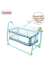 Nôi Võng Tự Động Đa Năng Em Bé Khung Thép 2 trong 1 VINANOI - Vừa làm Nôi Vừa Làm Võng Cho Bé - NV2080X