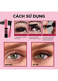 Mascara Dài và Cong Mi Maybelline New York Hyper Curl Waterproof Màu Đen