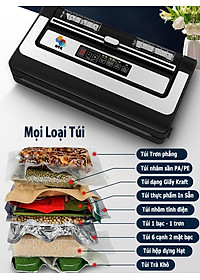 Máy hút chân không VS-86 hút mọi loại túi, tích hợp hàn thông minh, hút khô và hút ướt dễ dàng với 2 bình nước thải, sử dụng 2 motor hút mạnh mẽ, hút và thổi phồng tiện lợi, hàng chính hãng